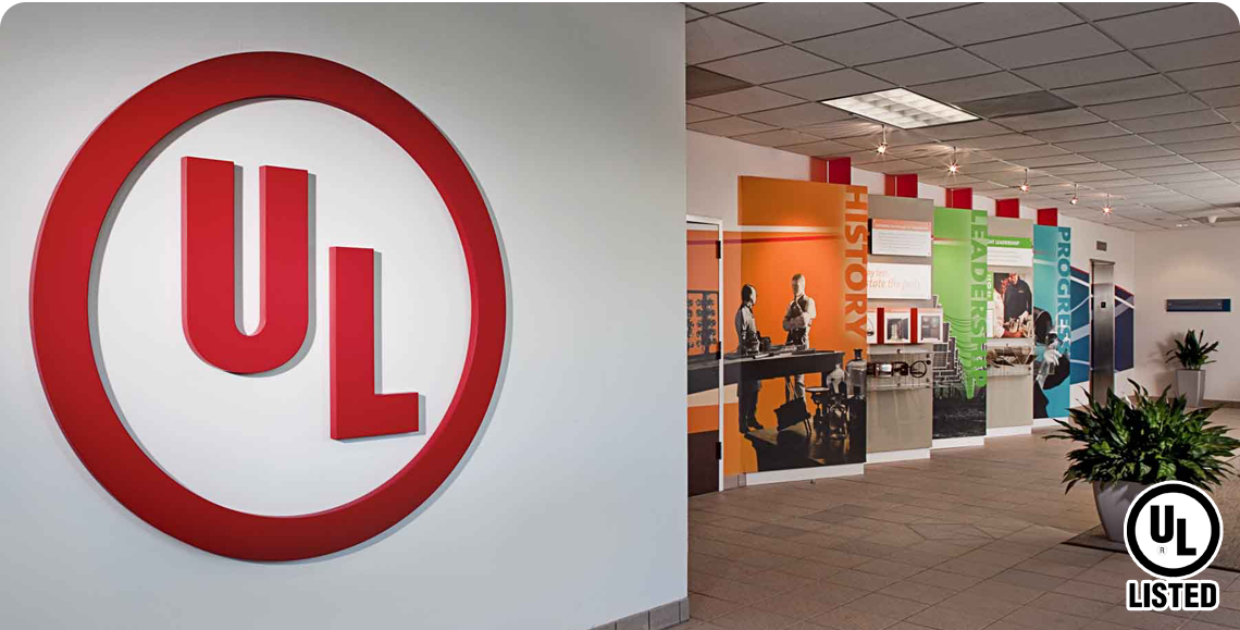 Signs are UL Certified
